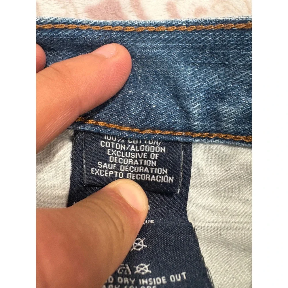Tommy Hilfiger Loose Fit Jeans Mens 32x29 Medium Wash Blue Denim 100% Cotton